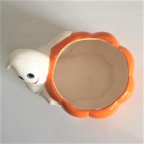 Vintage 1960's Nancy Pew Halloween Planter/Bowl - Picture 3 of 7